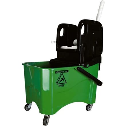 Mopwagen Kim Plus 30 liter groen