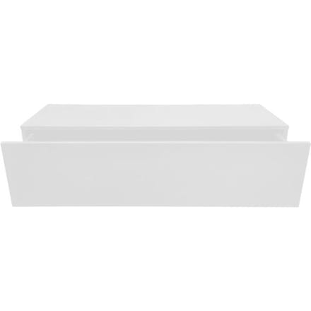 Zwevend halkastje - hangende dressoir kast - met lade - 100 cm breed - wit