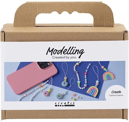 CC Mini Hobbyset Boetseren Mobiele Bedel Diverse Kleuren