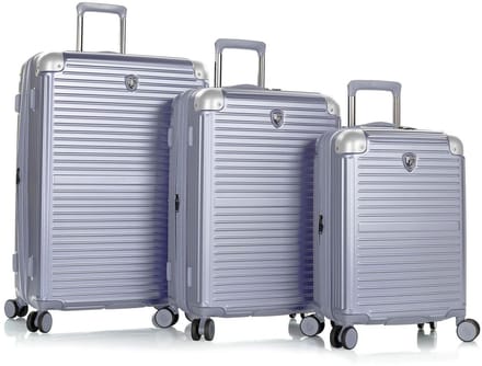 HEYS trolley Cruze 3pc Set Silver grijs 77cm