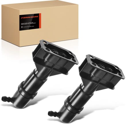 Frankberg 2x Sproeier Koplampreiniging Voor voor Audi A6 Avant 4B C5