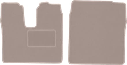 Beige veloursmatten voor: MAN TGX vrachtwagen (2007-)