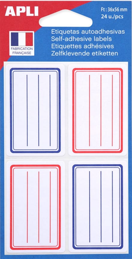 APLI Schooletiket 36x56mm