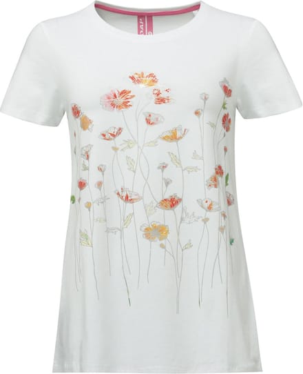 Dames T-shirt Loap Abonie Wit - XS