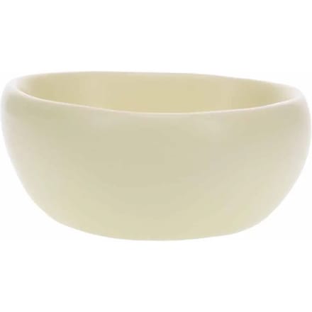 Duvo+ Eetkom Stone Triangle Bull'S Eye Geel/Groen L - 480ml - 16x16x7cm