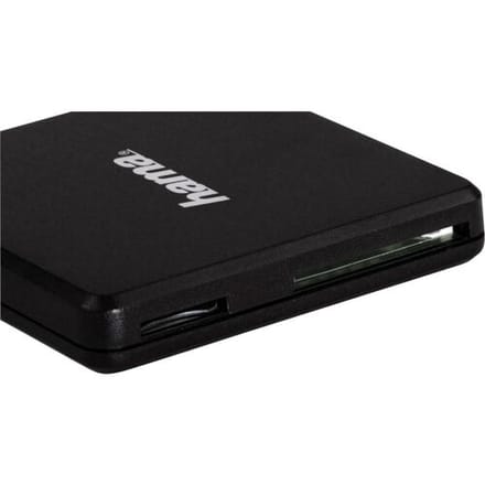 Hama Externe geheugenkaartlezer USB-A 3.2 Gen 1 Zwart