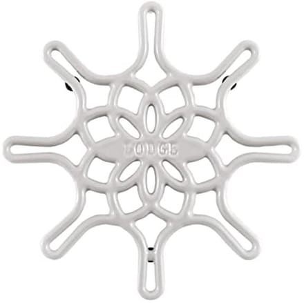Emailleren Gietijzeren Koekenpan Trivet - 8 Inch - Oesterkleur