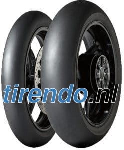 Dunlop S-Slick ( 120/80-12 TL Achterwiel, Rubbermengsel Medium SOFT )