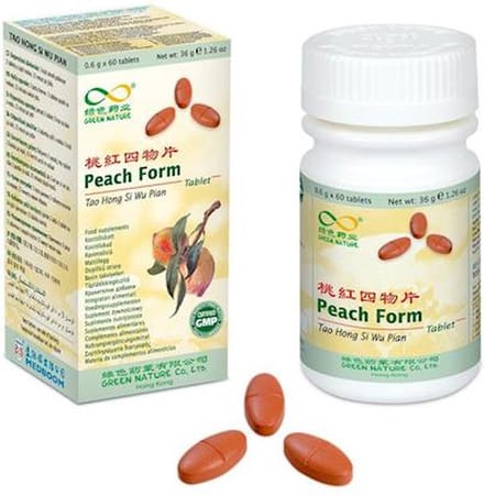 Peach Form - Tao Hong Si Wu Pian - Menstruatie pijn