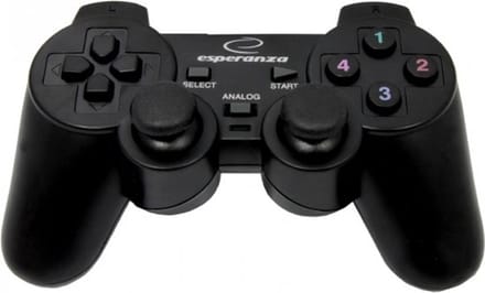 Esperanza Vibratie GamePad USB Warrior - Wired Controller - Sony PlayStation 3