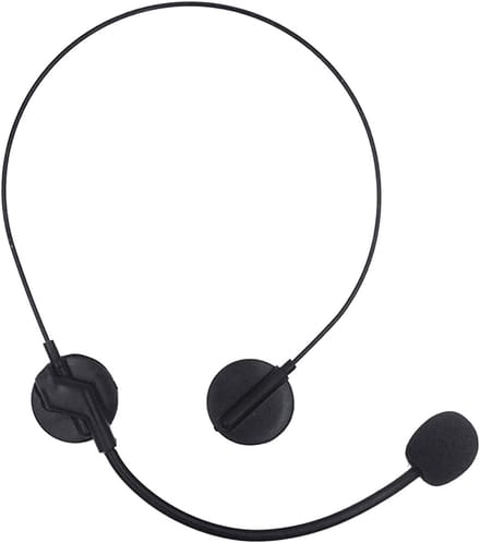 Nep Microfoon Speelgoed - Prop Microfoon - Feest Accessoire - Realistisch Design - 13 cm Lengte - Zwart