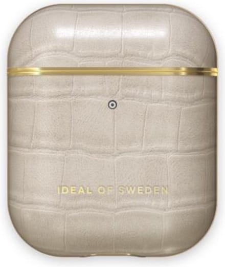 iDeal of Sweden AirPods Case PU voor 1st & 2nd Generation Caramel Croco