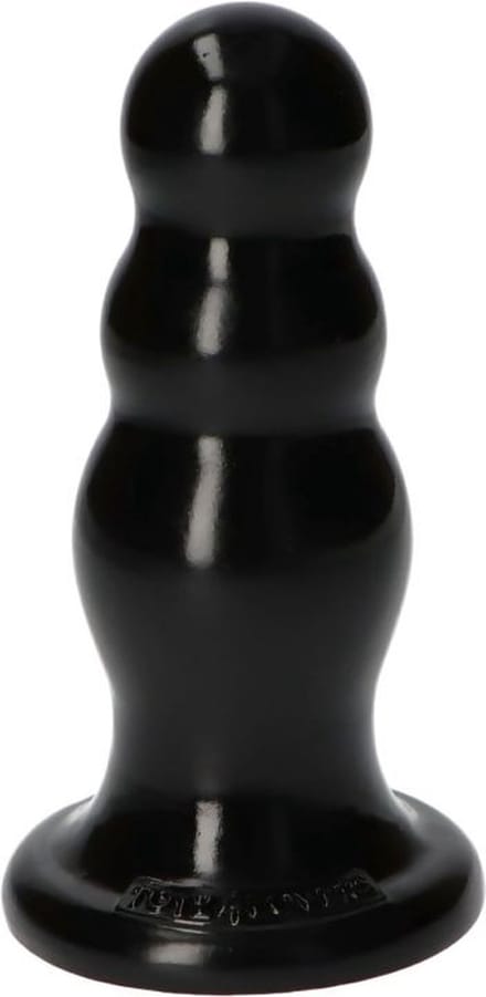 Lusty Anaal Plug Olmo - Zwart Anaalplug - 17X6 cm - Brede basis - Glad - Ronde top