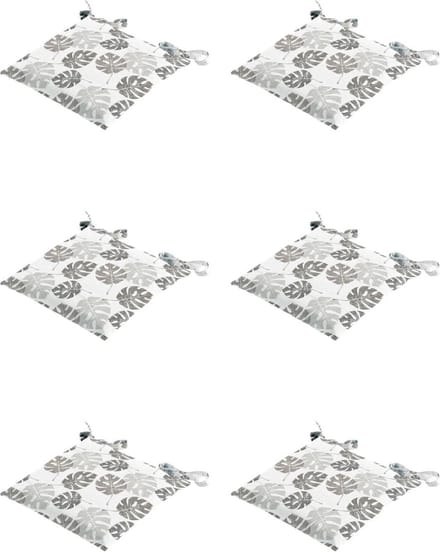 Madison - Zitkussen - Universeel - 6x - 46 x 46cm - Outdoor Donna Grey