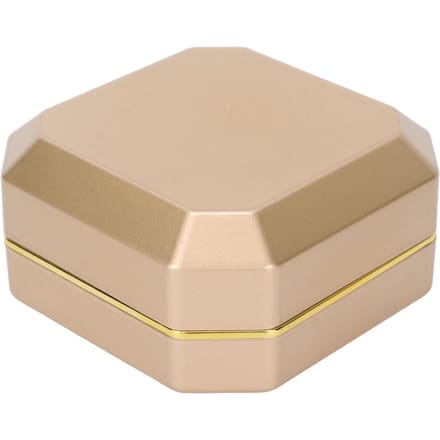 LED Armband Opbergdoos Draagbaar Elegant Sieraden Armband Display Koffer Organizer voor Bruiloft goud
