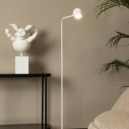 Lucide COMET - Oplaadbare Vloerlamp - Accu/Batterij - LED 3 StepDim - 1x3W 2700K - Wit