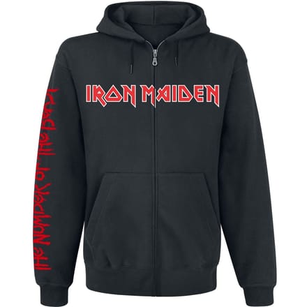 Iron Maiden Vest met capuchon - NOTB - S tot XXL - voor  - zwart