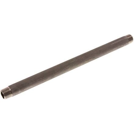 R 3/8'' RVS Dubbele Pijpnippel 20 Bar DIN 2982 - 250mm