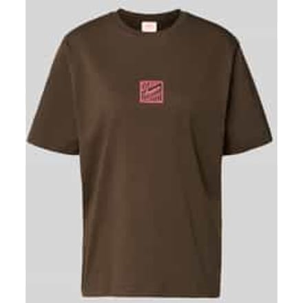 relaxed fit T-shirt van puur katoen model 'BROOK SS HOTEL'