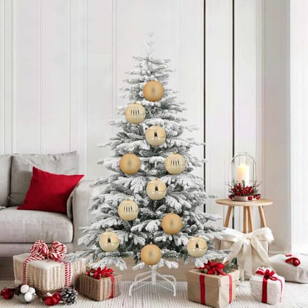 vidaXL - Kerstbal - Set - XL - 9 - st - Goud - Ø - 15 - cm - Kunststof