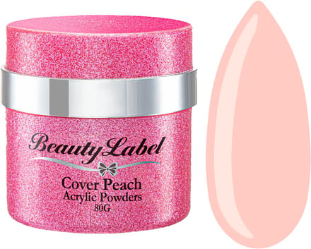Beauty Label Acrylic Powders - Cover Peach - 80g