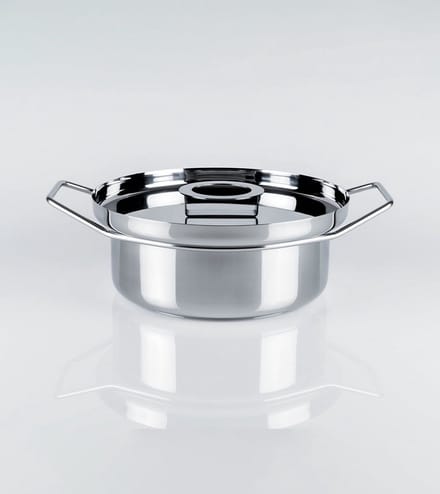 KnIndustrie Back/Up Kookpan Ø30cm RVS - Italiaans Design Serveerpan Inductie