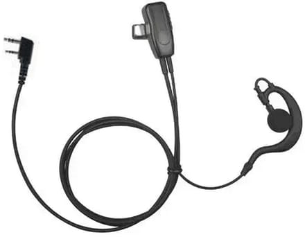 Incotech ECH1040-K1 C-shape headset Kenwood aansluiting voor portofoons