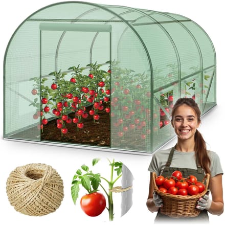 Tuintunnel 2x3m 6m2 Plonos