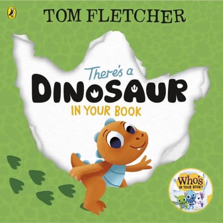 Er zit een dinosaurus in je boek