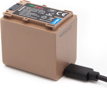 ChiliPower accu NP-FV70 USB-C versie voor Sony - 2060mAh