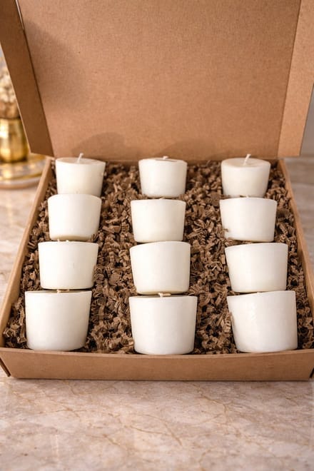 Candle Salon Starter NOODPAKKET NAVULLINGEN KAARSEN | 12 Navullingen