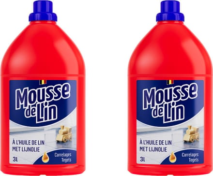 Mousse De Lin - Lijnolie - 2x 3L - voordeelverpakking