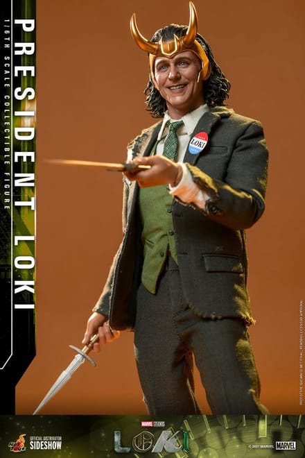 Hot Toys Loki Action Figure 1/6 President Loki 31 cm Action Figuur