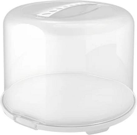 Rotho Fresh Taartdoos XL 35.5x34.5x26 cm Wit/Transparant