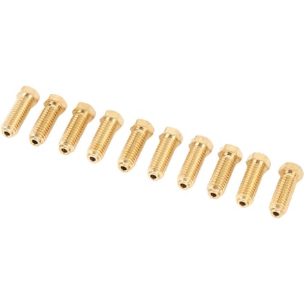 10 stuks 3D-printer messing mondstuk Geschikt voor Kobra 3 Combo S1 Extruder Hotend Vervangingskit Printmachine Mondstukken Set 0.4mm