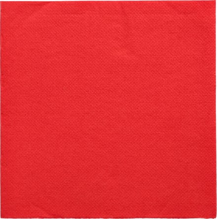 14x 50 Servetten DAILY Collection 1/4 vouw 32 cm x 32 cm rood