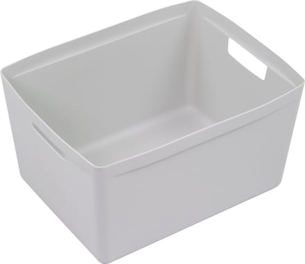 Kangaro opbergbox - opbergdoos - 28 liter - PP grijs