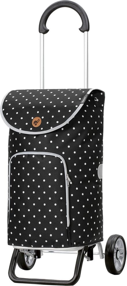 Andersen SHOPPER MANUFAKTUR Boodschappentrolley Scala Shopper Plus Ole 41L Black Zwart 111cm