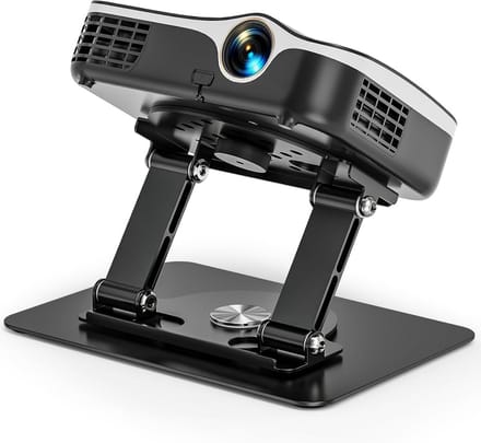 Projector Statief – Beamer Statief Met Laptop Verdieping – Verstelbaar Standaard - Zwart