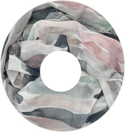 Dunne Colsjaal - Print - Grijs - 80 x 50 cm (20287#)