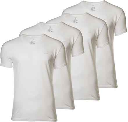 GANT T-shirt V-NECK T-SHIRT 4-PACK Verpakking van 4