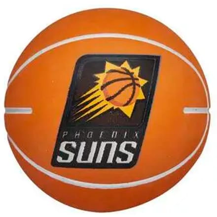 Stuiterende bal nba dribbelen Phoenix Suns