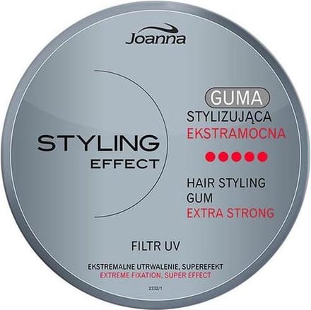 Joanna - Styling Effect Hair Styling Gum Styling Rubber Hair Extra Strong 100G