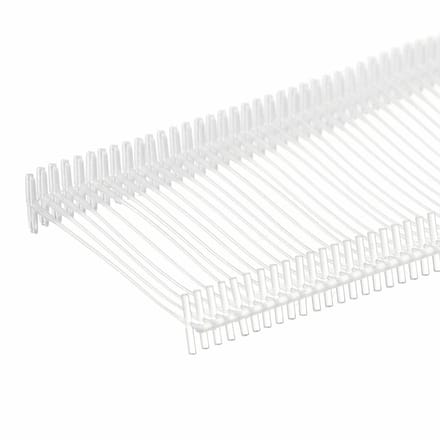 25mm Textielpins / 5.000 stuks Riddersporen / Tag Pins - Transparant