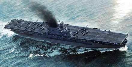 Trumpeter Modelbouwpakket Schepen - 06708 USS Enterprise CV-6 Ship Plastic - 1:700 - Modelbouw