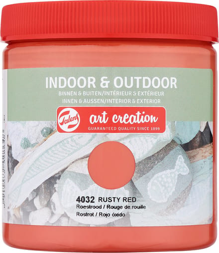 Talens Art Creation indoor & outdoor verf 250ml - Roestrood