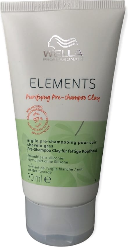 Wella - Elements Purifying Pre-Shampoo Clay - 70ml