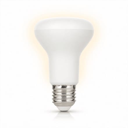 1x Reflector Spaarlamp E27 - 11W - Warm Wit Licht (2700K) - 660 lm - 8 jaar - Niet Dimbaar - R63