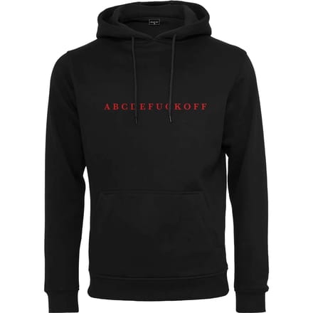 Mister Tee - ABC Hoodie/trui - S - Zwart