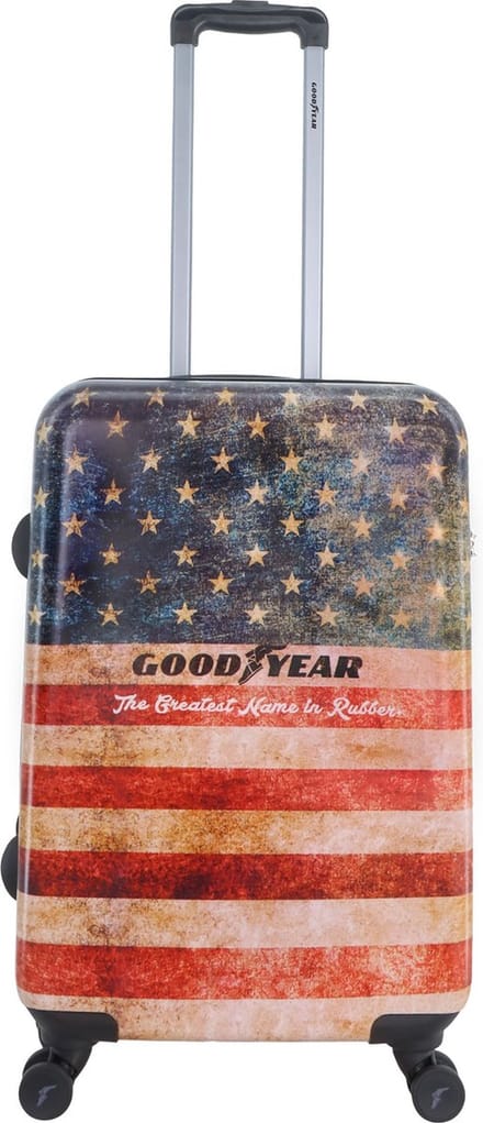 Goodyear Authentic Reiskoffer M 60L - Bedrukt - Bedrukt / Medium